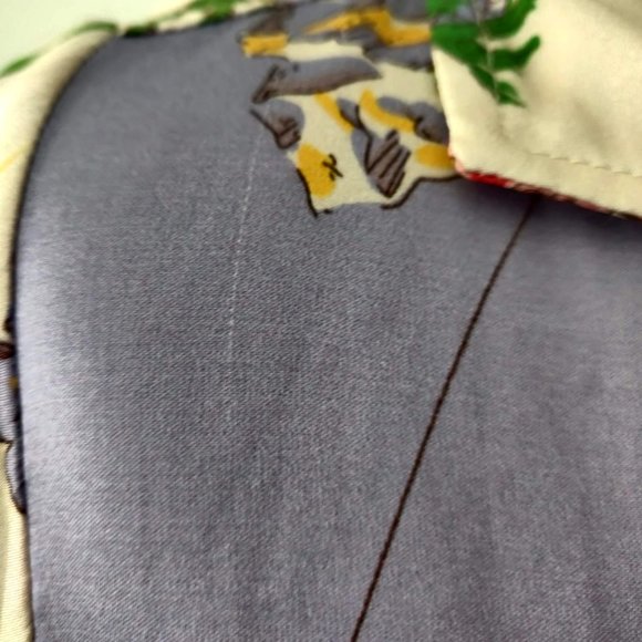 Tiny Anthropologie Womens Swiss Alps Postcard Novelty Button Up Blouse Top XS - Picture 8 of 11